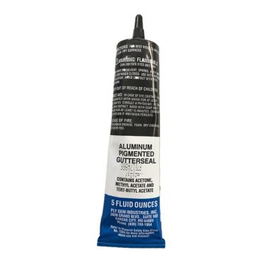 Aluminum Pigmented Gutterseal 5 Oz Tube