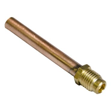 1 4 Male Flare Access Fitting 3 8 Copper Tube Extension 6 Pk