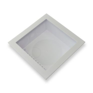 6 Recessed Dryer Vent Box With Trim Ring Plastic