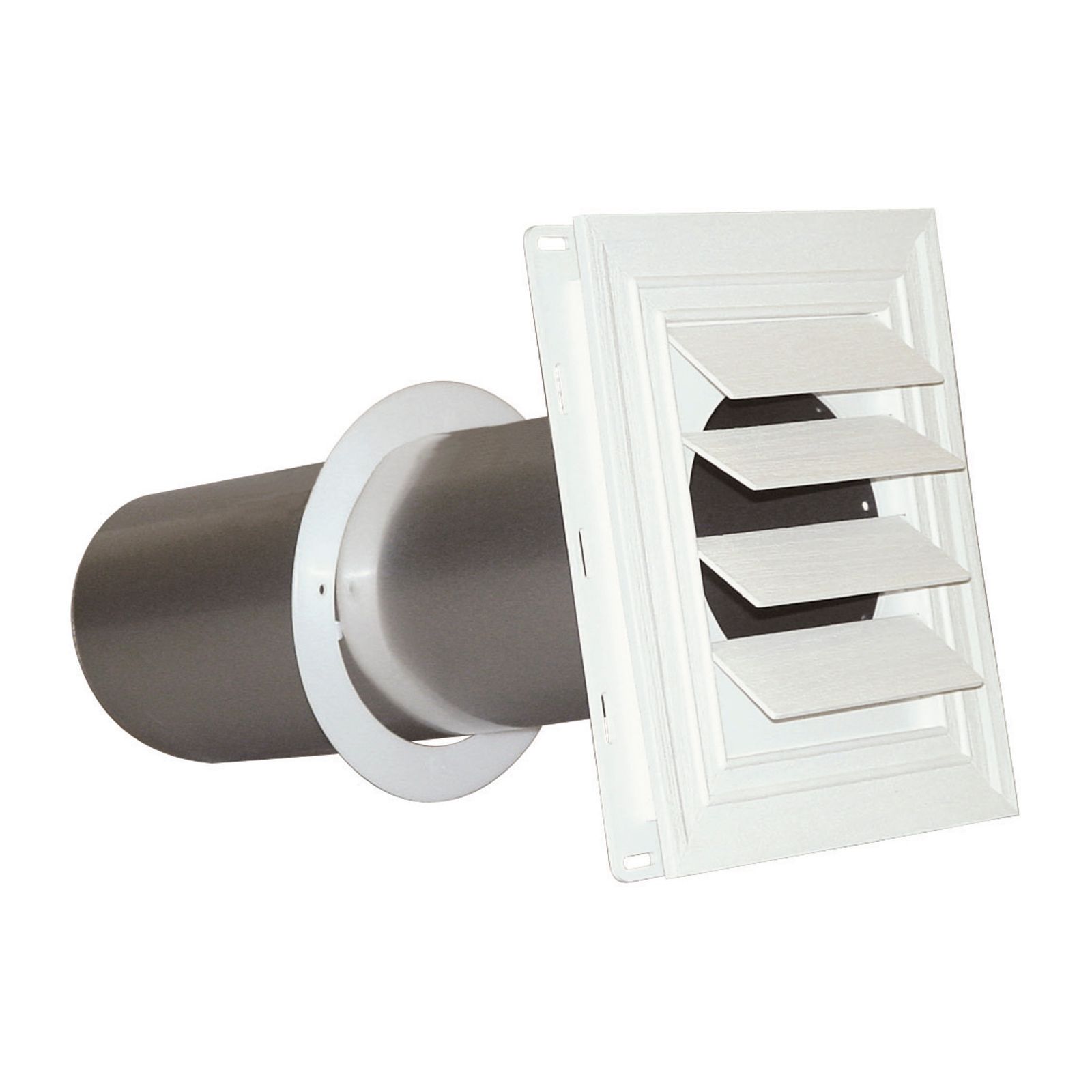 4 Louvered Vent Hood For Vinyl Siding And Stucco