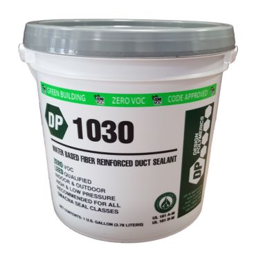 Dp1030 Water Based Duct Sealer Gray 1 Gallon