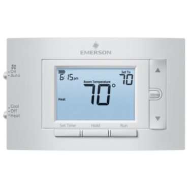 Emerson™ 80 Series® 1 Heat/1 Cool Conventional Programmable Thermostat