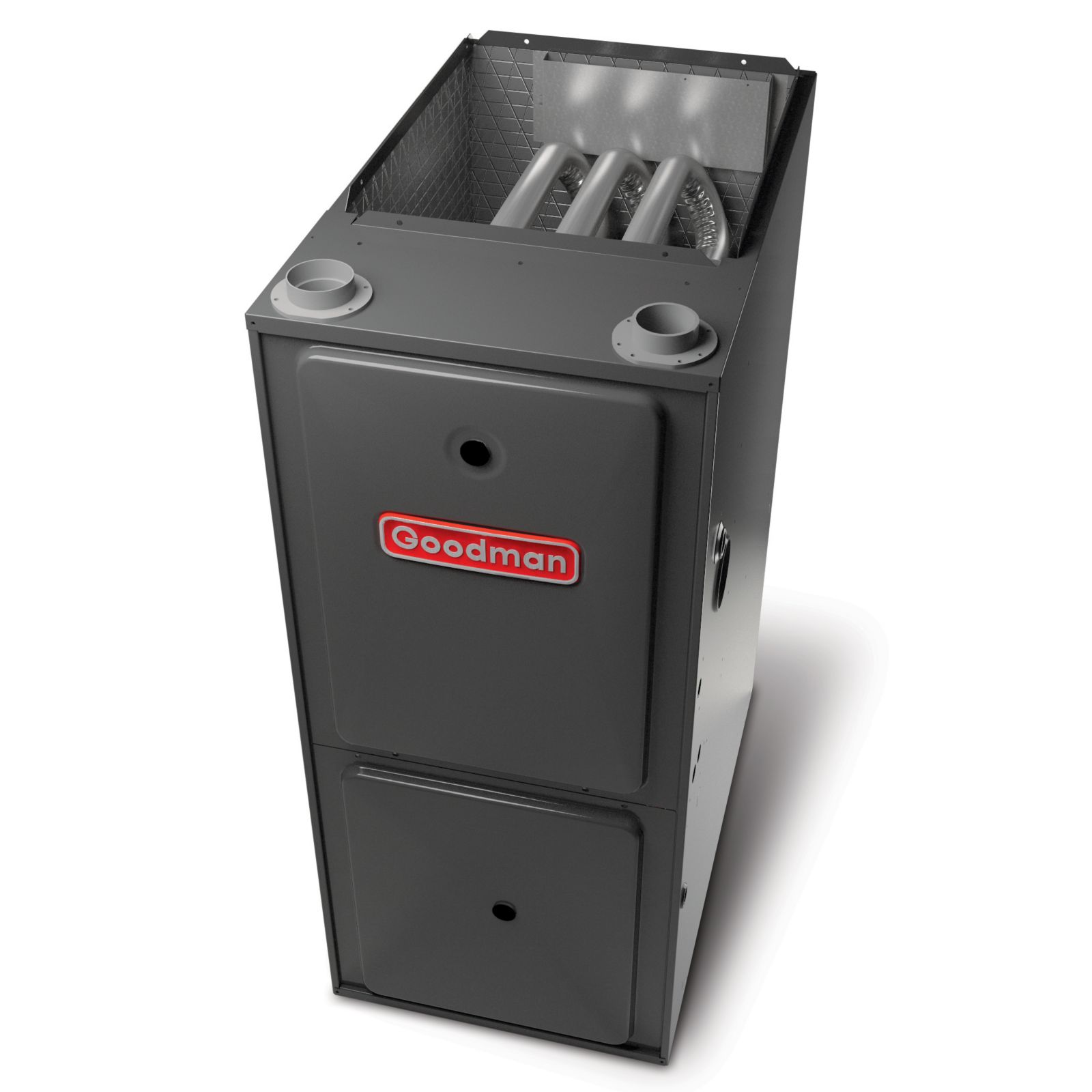 Goodman Gmh Series Gas Furnace 95 Afue 92k Btu 2 Stage Upflow Horizontal C Cabinet