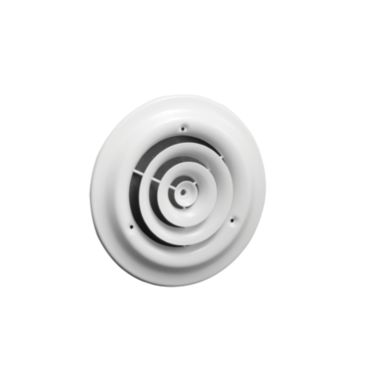 12 Round Ceiling Diffuser White