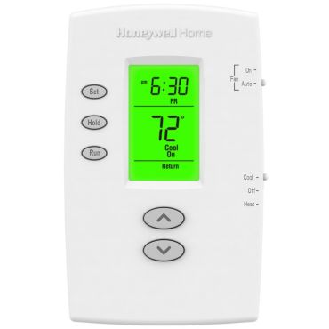 Honeywell PRO 2000 Series 2 Heat/1 Cool Heat Pump Vertical Programmable