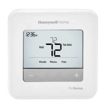 Honeywell T4 Pro Series 1 Heat 1 Cool Programmable Thermostat