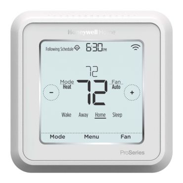 Honeywell Lyric T6 Pro 3 Heat 2 Cool Wifi Programmable Thermostat