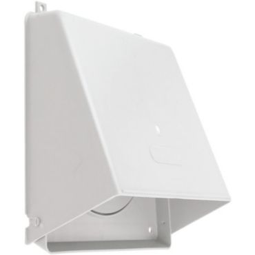 6 Plastic Wall Vent White