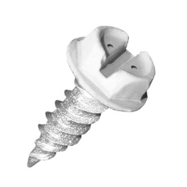 Zip In Register Screws White Head