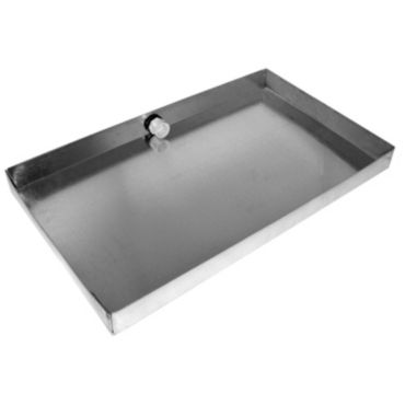 32 1 2 X 62 1 2 Drain Pan With 3 4 Fitting 26 Gauge