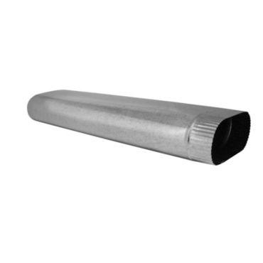 6 X 100 Oval Snaplock Pipe