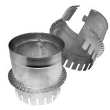 Wall Cap For 3 1 4 X 10 Duct For Range Hoods And Bath Ventilation Fans