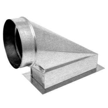 4 X 10 X 4 End Ceiling Box With Flange
