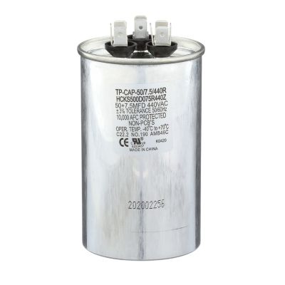 TRADEPRO 30 MFD Oval Run Capacitor TP-CAP-30/440 – 370/440VAC – HVAC Multi-Purpose