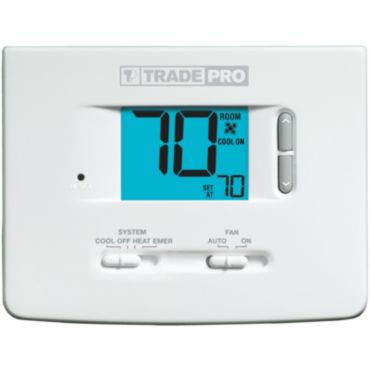 Tradepro 2 Heat 1 Cool Non Programmable Thermostat