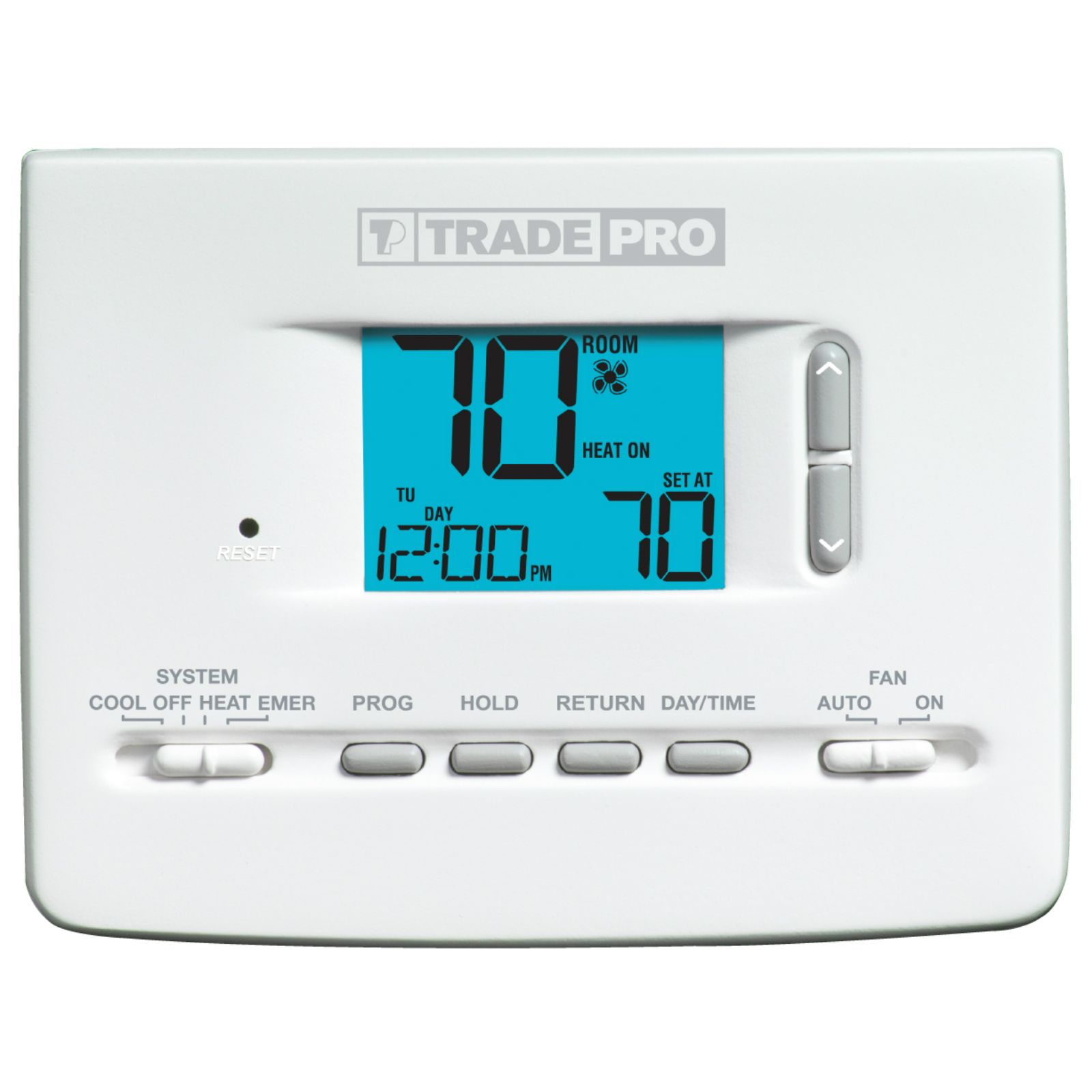 Tradepro 2 Heat 1 Cool 5 2 Day Programmable Thermostat