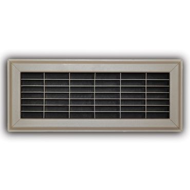 14 X 14 Floor Return Air Grille Brown