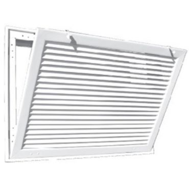Aluminum Fixed Bar Return Air Filter Grille